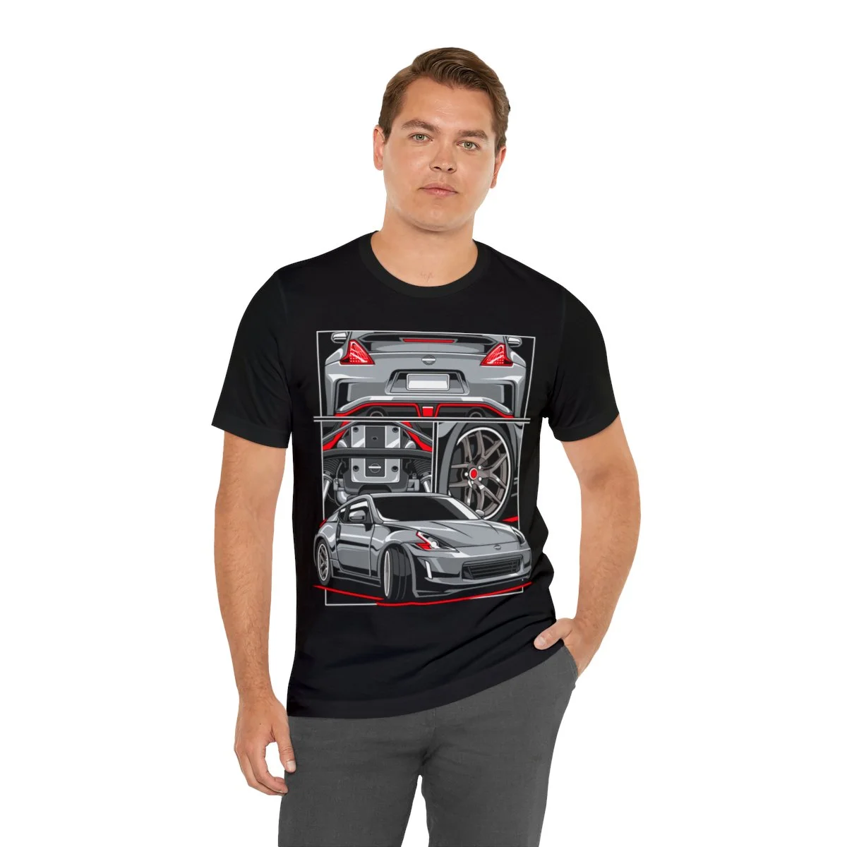 Nissan 370Z Unisex Jersey Short Sleeve Tee - Image 6