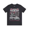 Nissan 370Z Unisex Jersey Short Sleeve Tee - Image 13