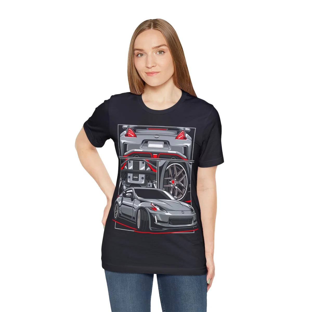 Nissan 370Z Unisex Jersey Short Sleeve Tee - Image 17