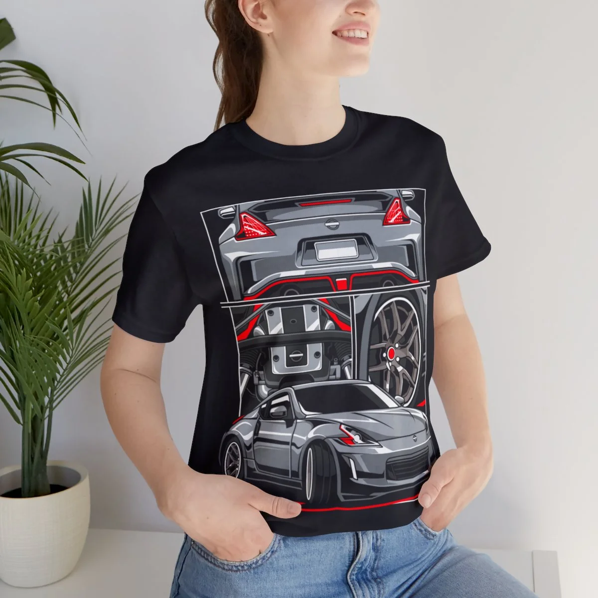 Nissan 370Z Unisex Jersey Short Sleeve Tee - Image 21