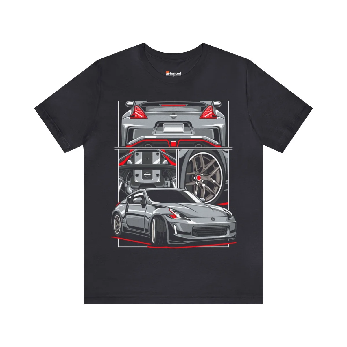 Nissan 370Z Unisex Jersey Short Sleeve Tee - Image 13