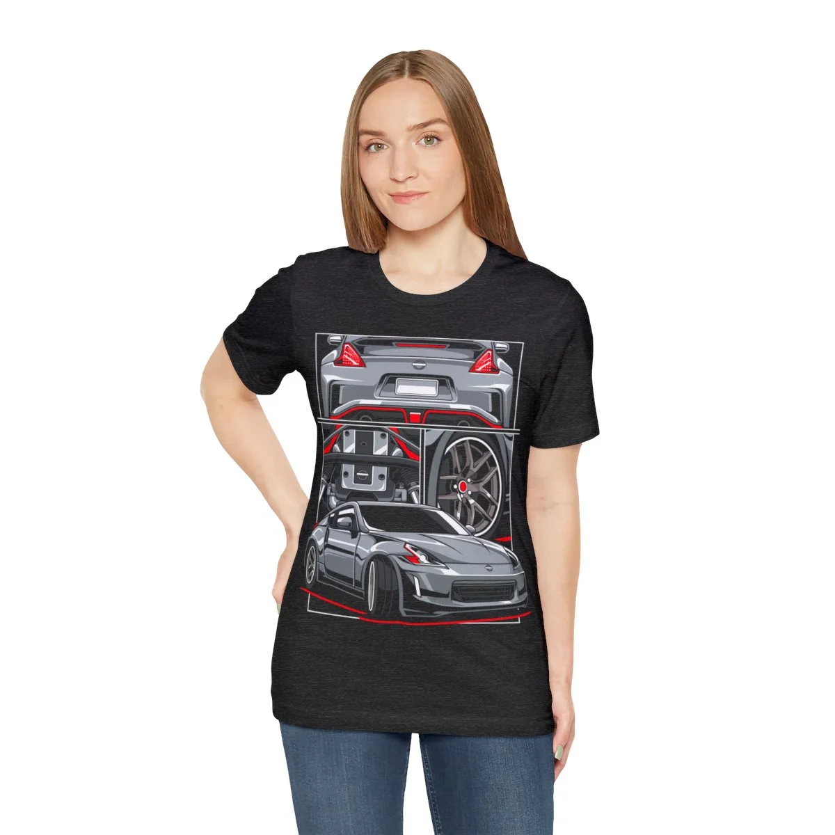 Nissan 370Z Unisex Jersey Short Sleeve Tee - Image 29