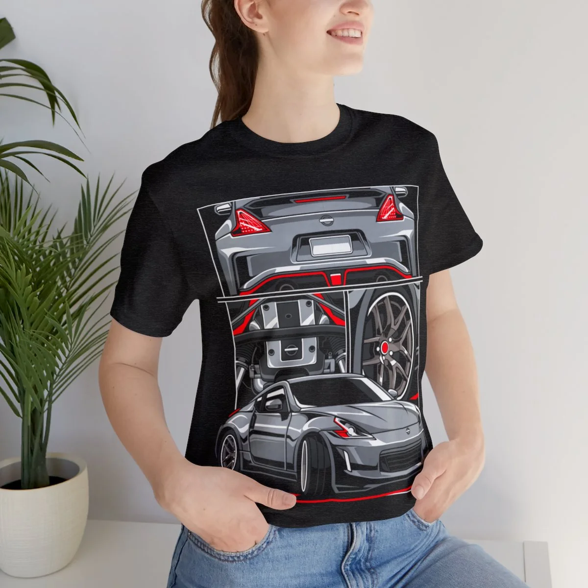 Nissan 370Z Unisex Jersey Short Sleeve Tee - Image 33