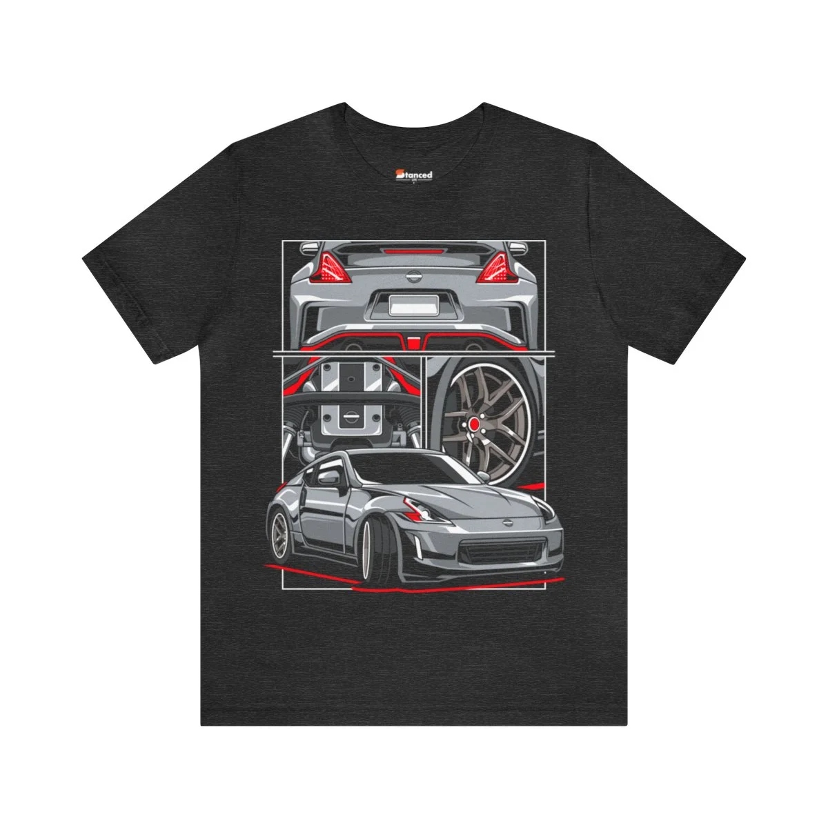 Nissan 370Z Unisex Jersey Short Sleeve Tee - Image 25