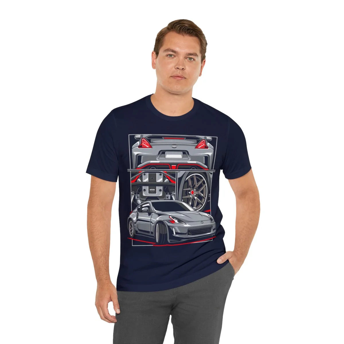 Nissan 370Z Unisex Jersey Short Sleeve Tee - Image 42