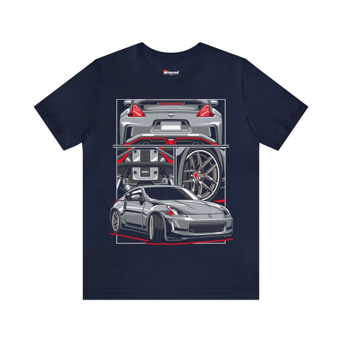 Nissan 370Z Unisex Jersey Short Sleeve Tee - Image 37