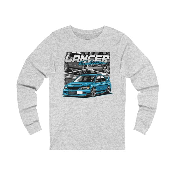 Mitsubishi Lancer Evo 10 Long Sleeve Graphical Shirt - Unisex