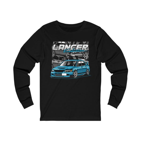 Mitsubishi Lancer Evo 10 Long Sleeve Graphical Shirt - Unisex