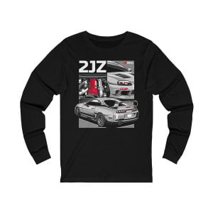 Toyota Supra MKIV 2JZ Unisex Jersey Long Sleeve Shirt