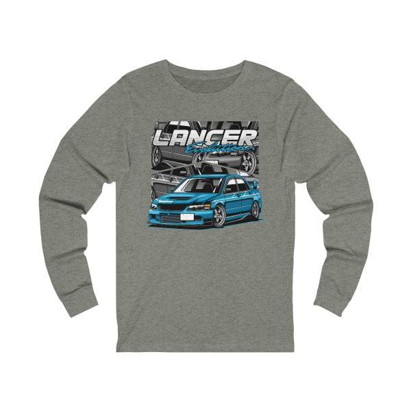 Mitsubishi Lancer Evo 10 Long Sleeve Graphical Shirt - Unisex