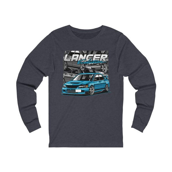 Mitsubishi Lancer Evo 10 Long Sleeve Graphical Shirt - Unisex
