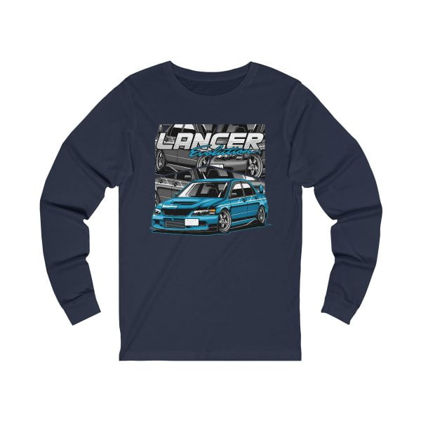 Mitsubishi Lancer Evo 10 Long Sleeve Graphical Shirt - Unisex