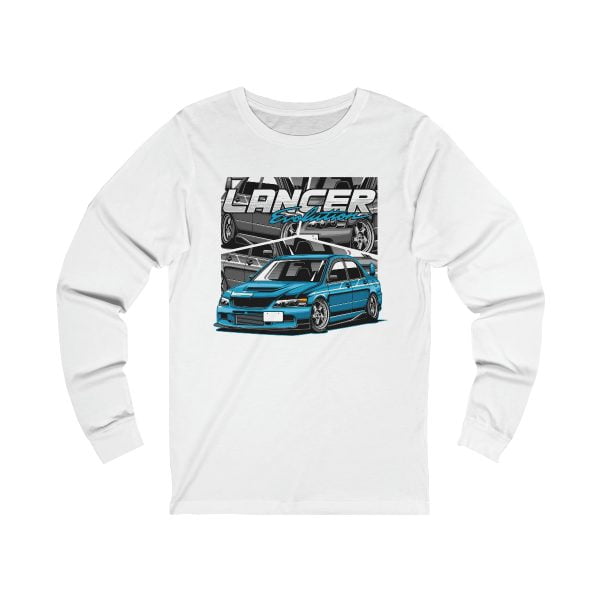 Mitsubishi Lancer Evo 10 Long Sleeve Graphical Shirt - Unisex