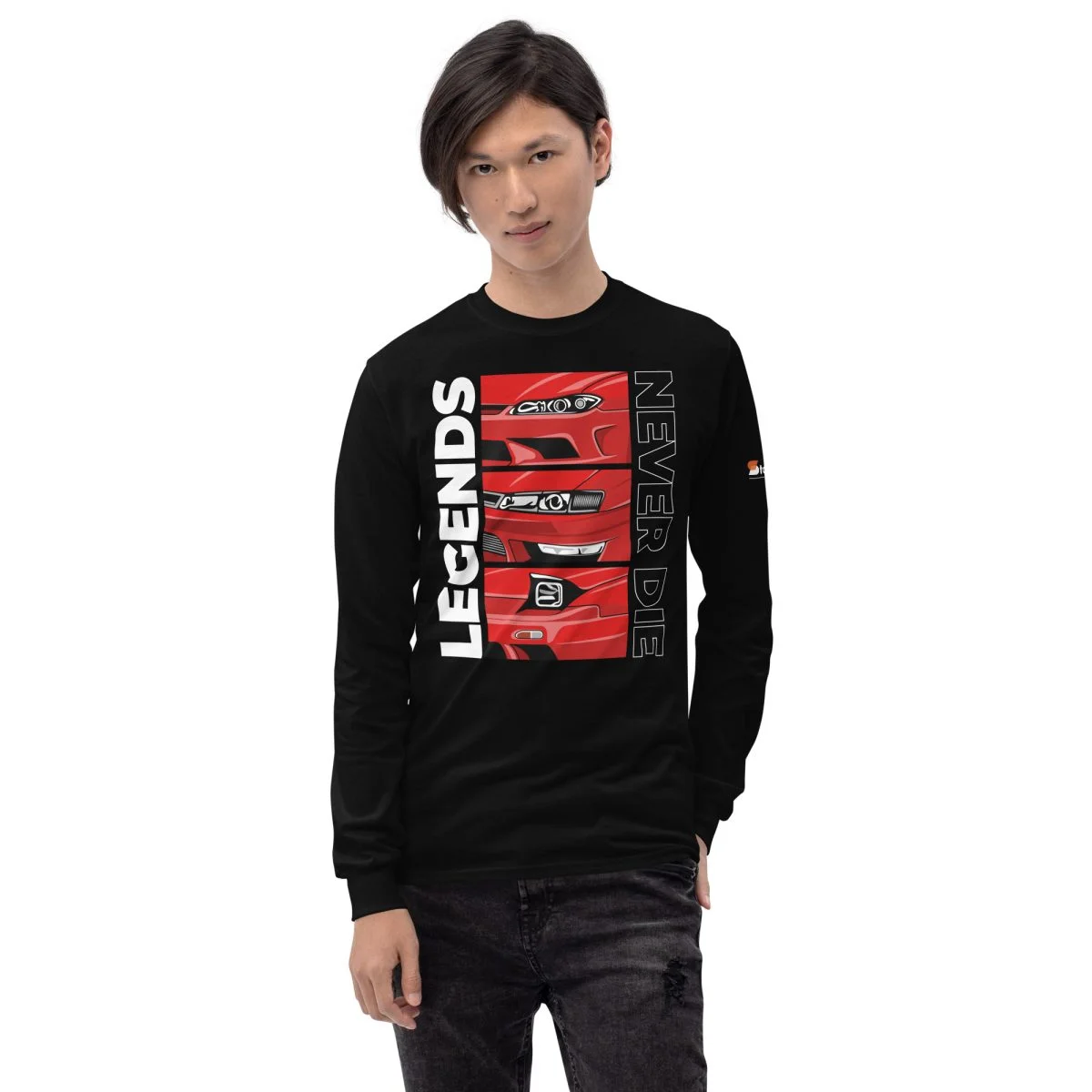 Nissan Silvia 240sx s13 s14 s15 Men’s Long Sleeve Shirt - Image 2