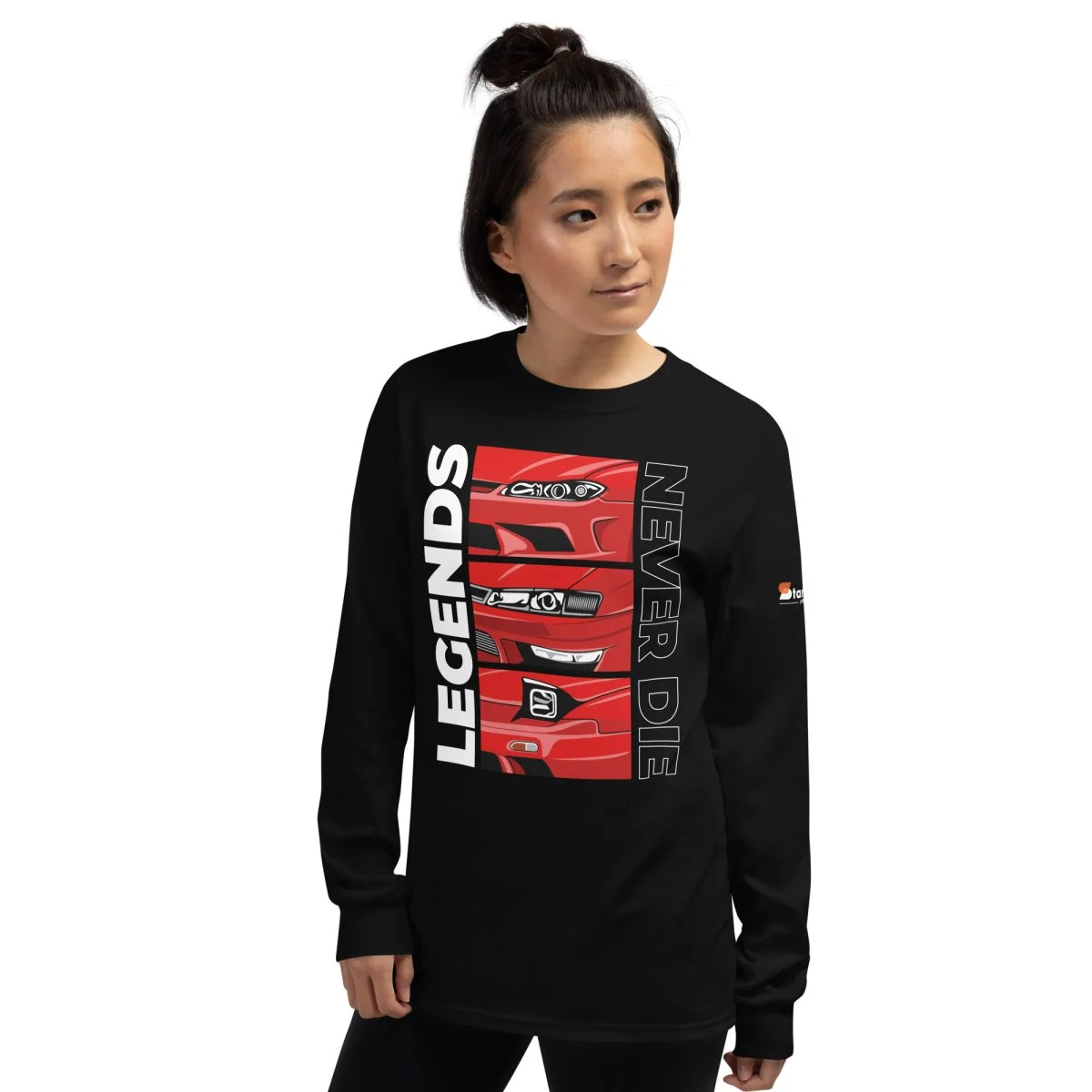 Nissan Silvia 240sx s13 s14 s15 Men’s Long Sleeve Shirt - Image 3