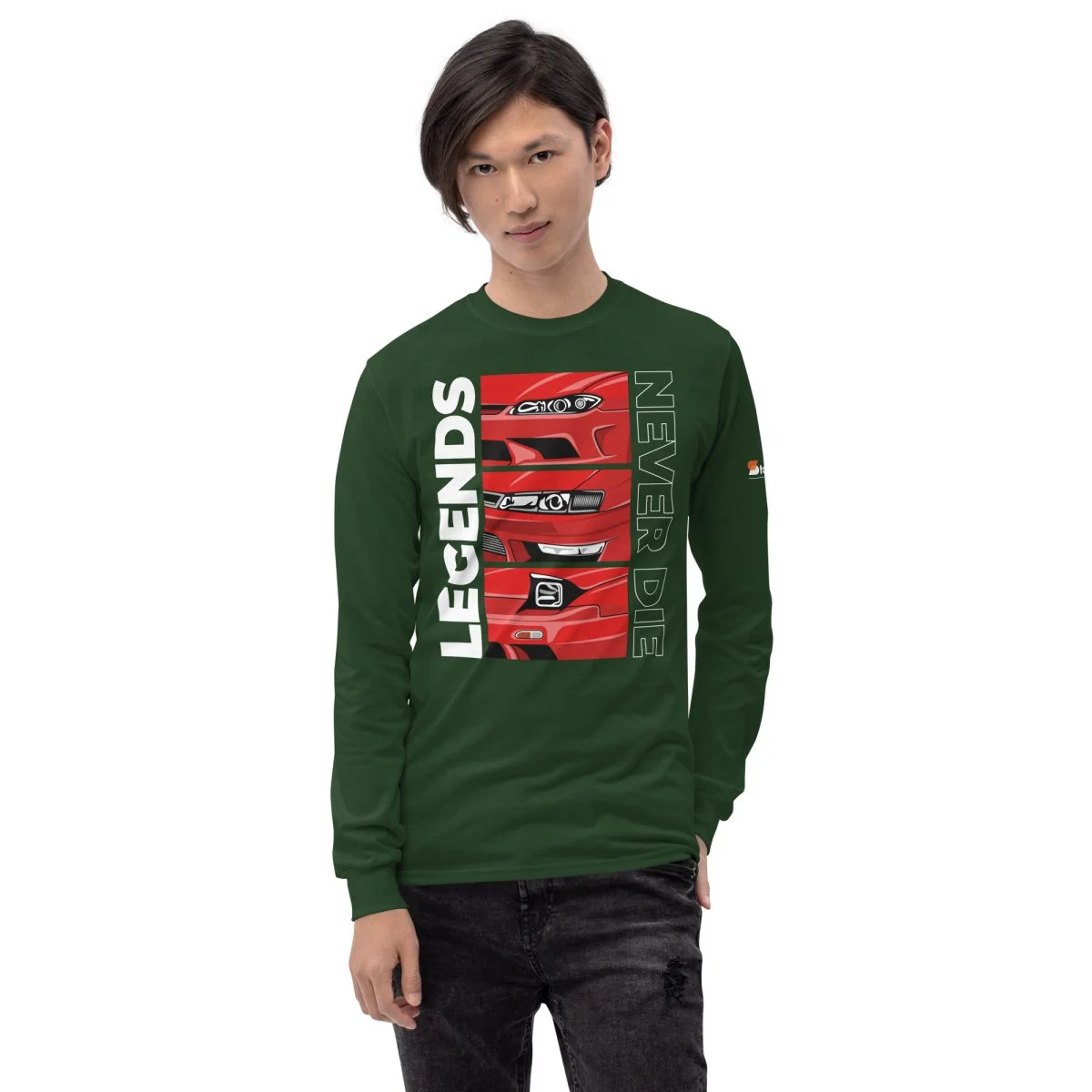 Nissan Silvia 240sx s13 s14 s15 Men’s Long Sleeve Shirt - Image 35