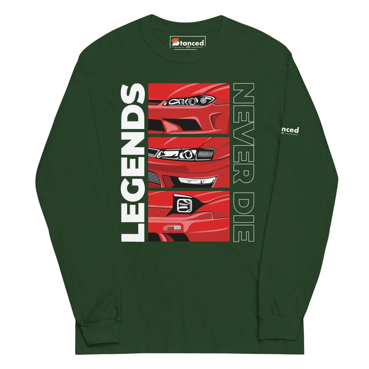 Nissan Silvia 240sx s13 s14 s15 Men’s Long Sleeve Shirt - Image 106
