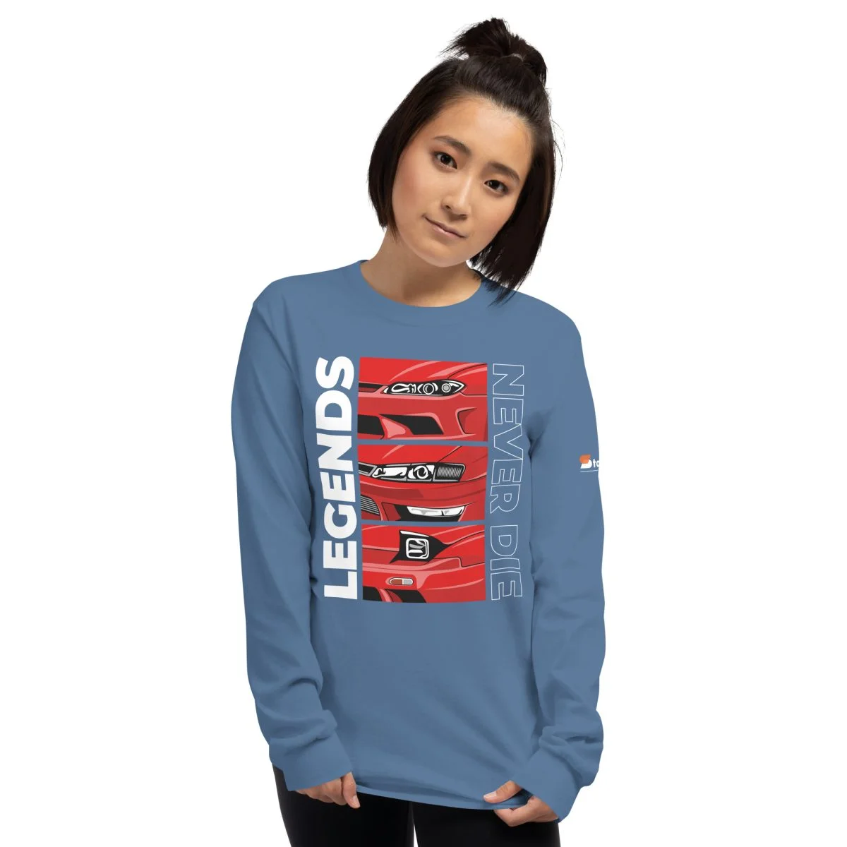 Nissan Silvia 240sx s13 s14 s15 Men’s Long Sleeve Shirt - Image 61