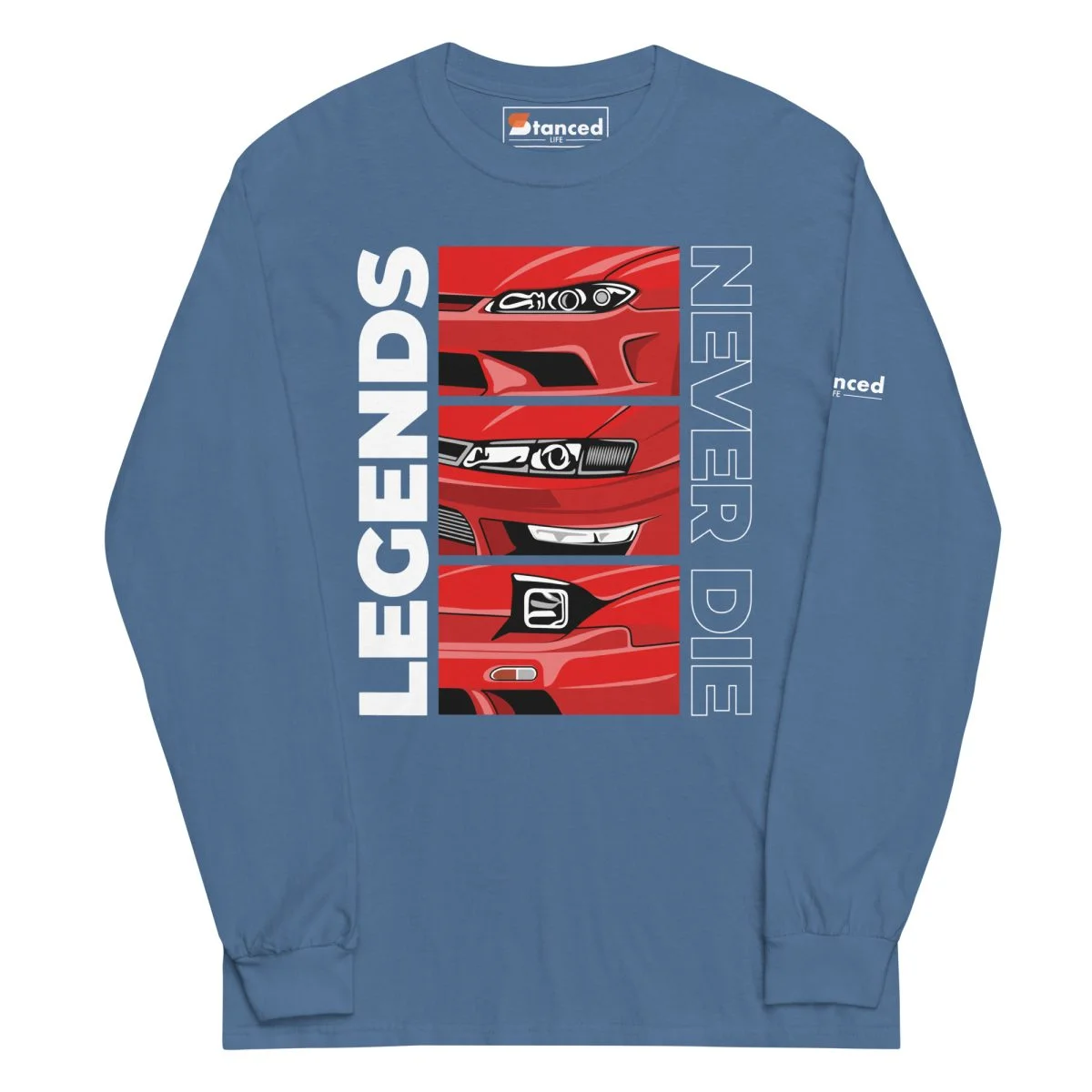 Nissan Silvia 240sx s13 s14 s15 Men’s Long Sleeve Shirt - Image 109