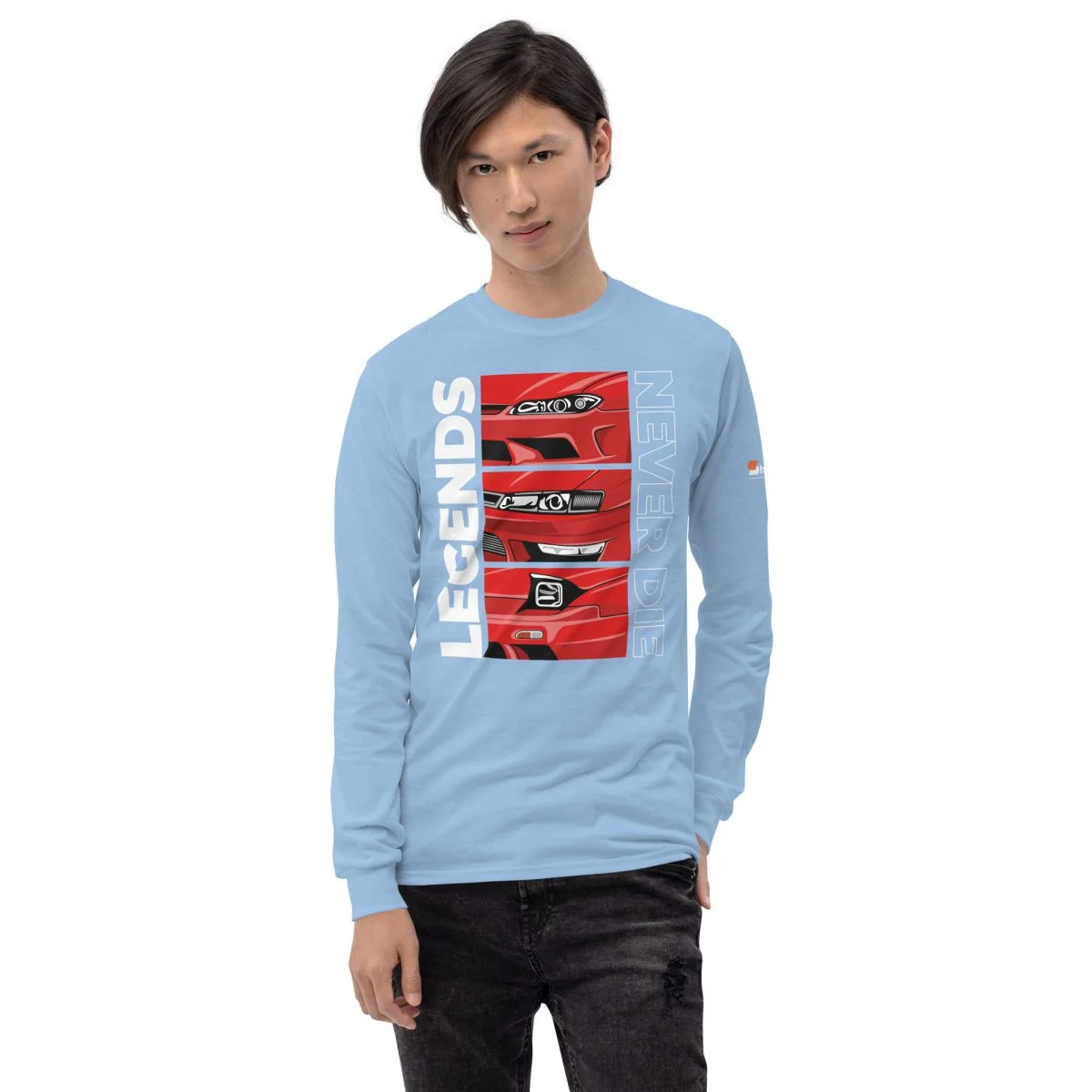 Nissan Silvia 240sx s13 s14 s15 Men’s Long Sleeve Shirt - Image 78