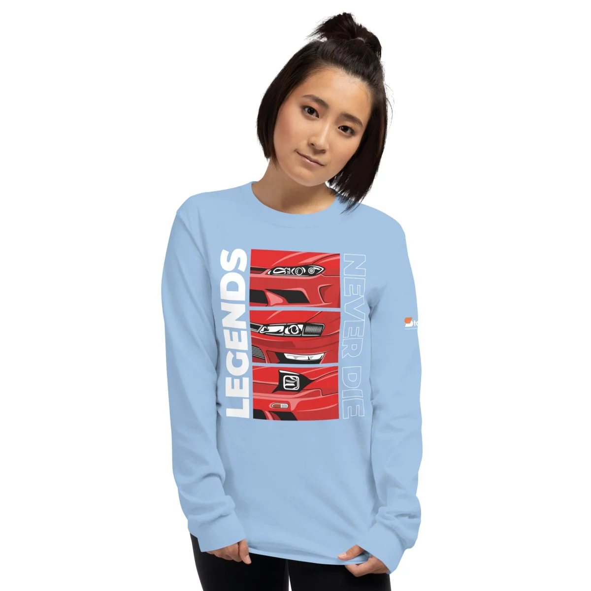 Nissan Silvia 240sx s13 s14 s15 Men’s Long Sleeve Shirt - Image 79