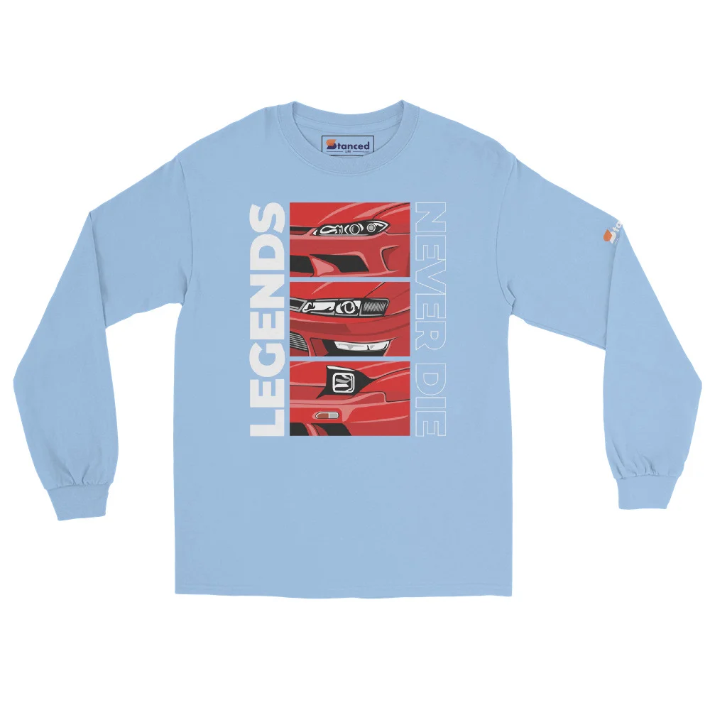 Nissan Silvia 240sx s13 s14 s15 Men’s Long Sleeve Shirt - Image 81