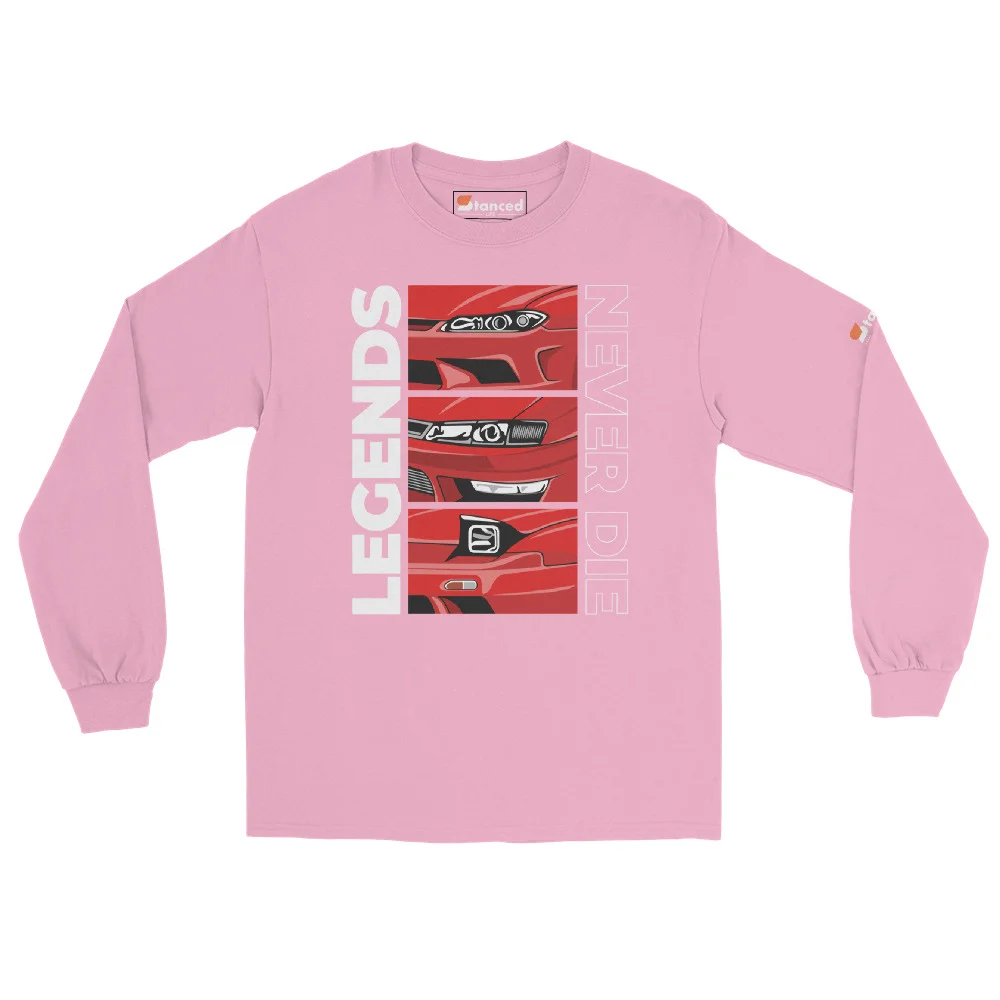 Nissan Silvia 240sx s13 s14 s15 Men’s Long Sleeve Shirt - Image 90