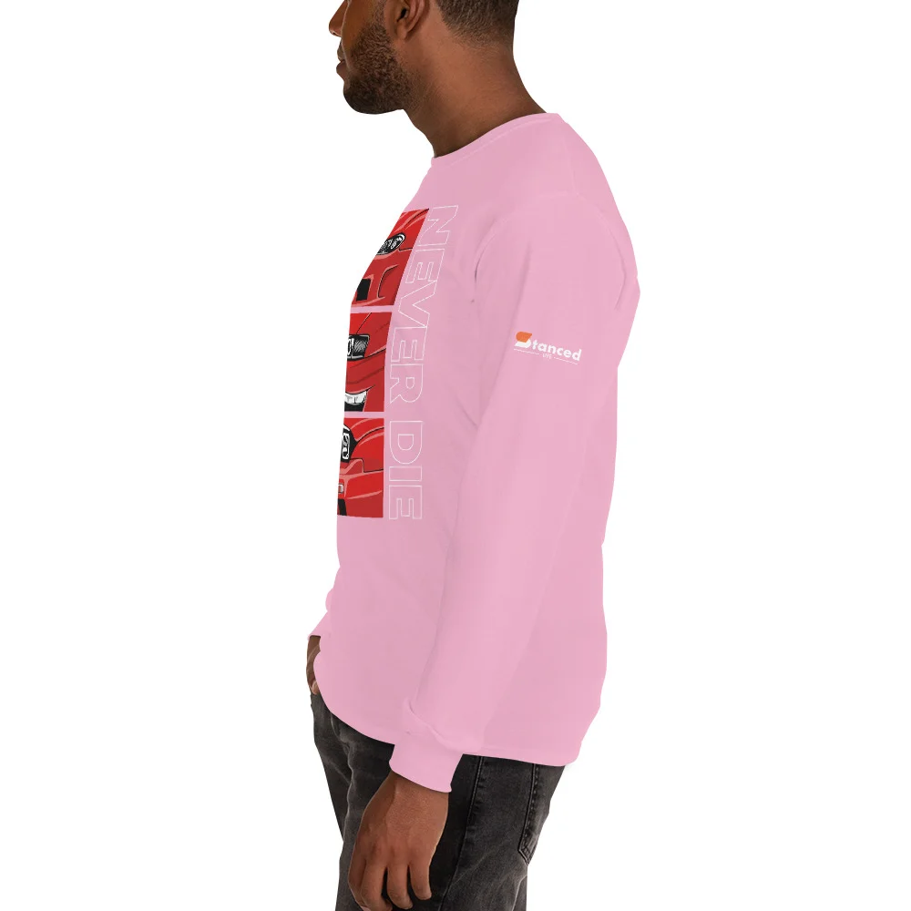 Nissan Silvia 240sx s13 s14 s15 Men’s Long Sleeve Shirt - Image 95