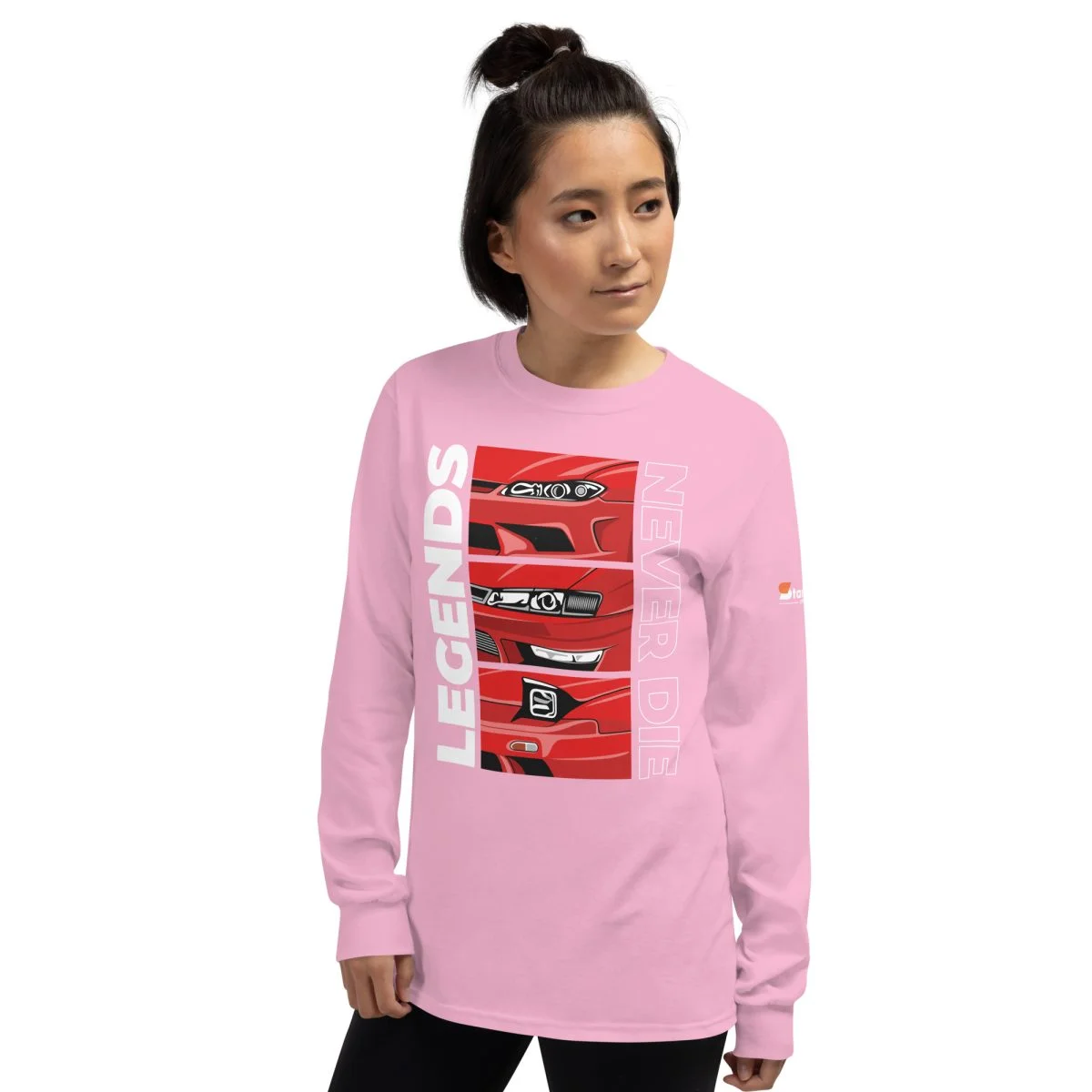 Nissan Silvia 240sx s13 s14 s15 Men’s Long Sleeve Shirt - Image 89