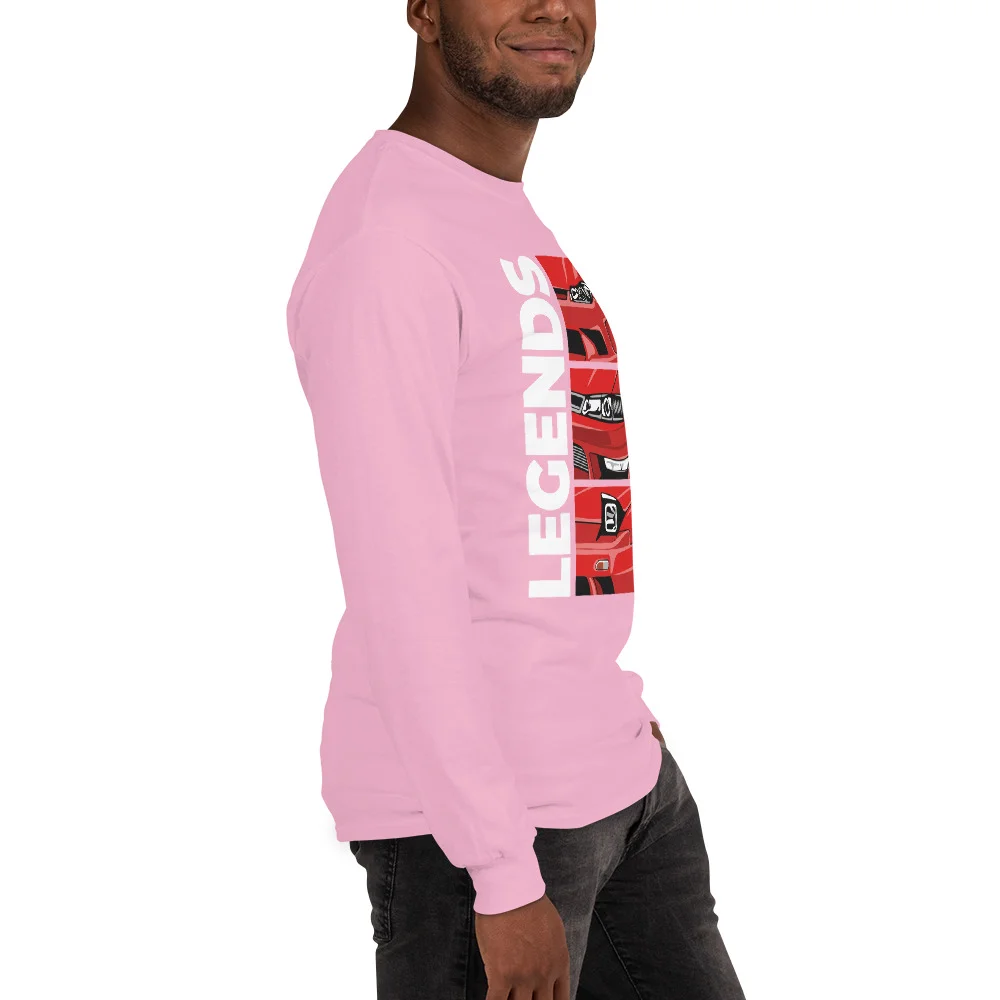 Nissan Silvia 240sx s13 s14 s15 Men’s Long Sleeve Shirt - Image 97
