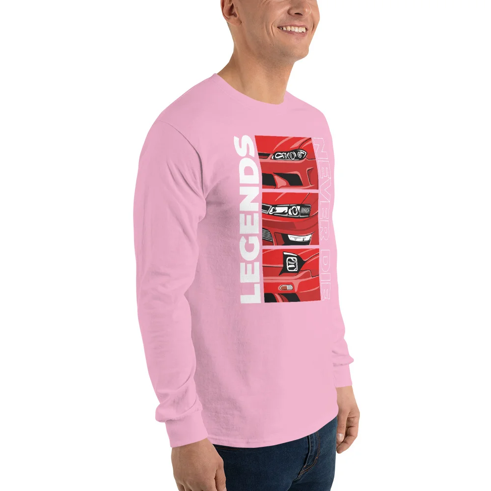 Nissan Silvia 240sx s13 s14 s15 Men’s Long Sleeve Shirt - Image 96