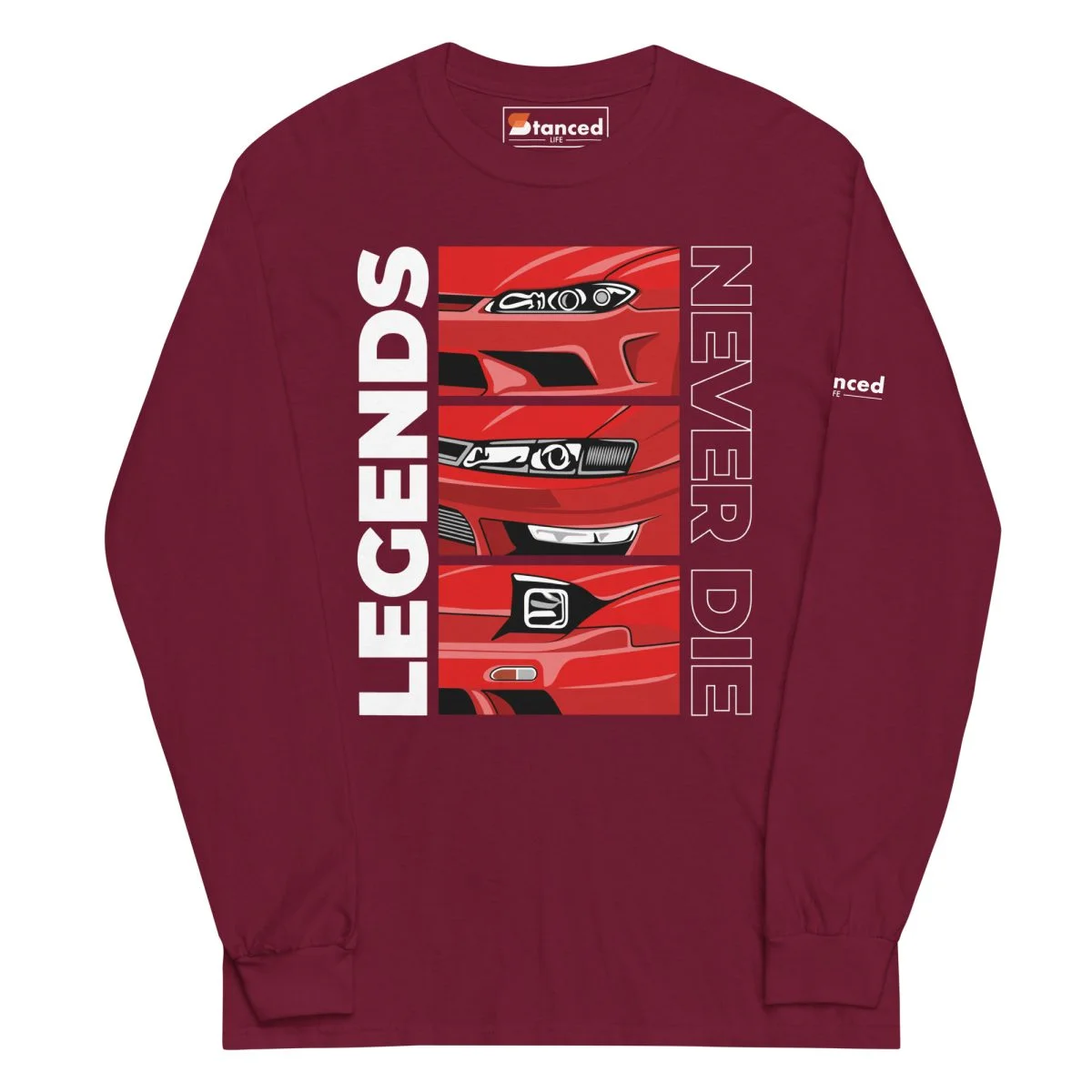 Nissan Silvia 240sx s13 s14 s15 Men’s Long Sleeve Shirt - Image 105