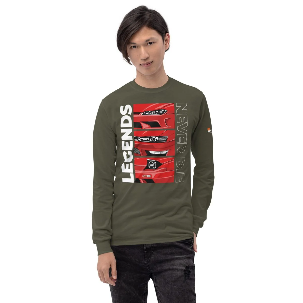 Nissan Silvia 240sx s13 s14 s15 Men’s Long Sleeve Shirt - Image 47