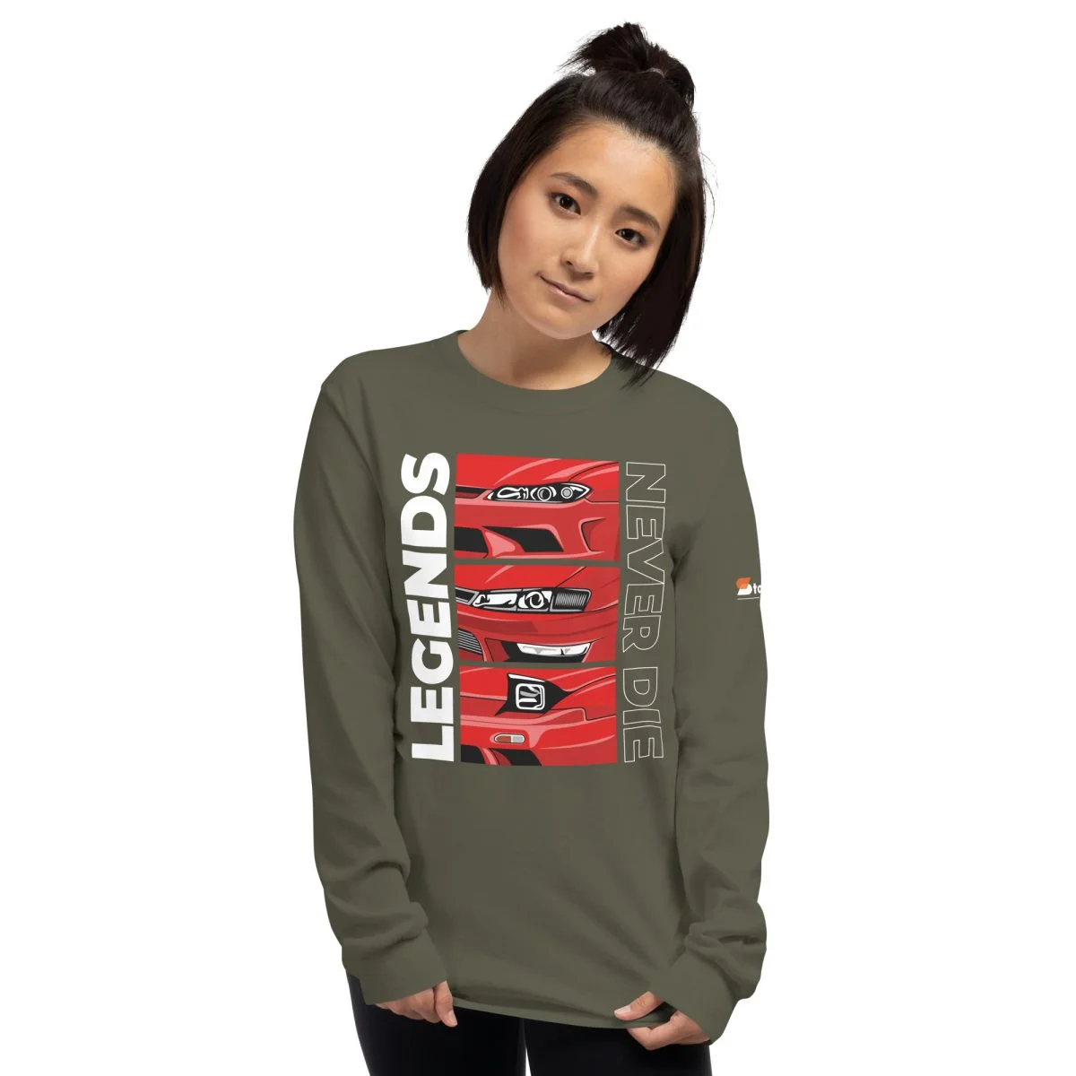 Nissan Silvia 240sx s13 s14 s15 Men’s Long Sleeve Shirt - Image 50