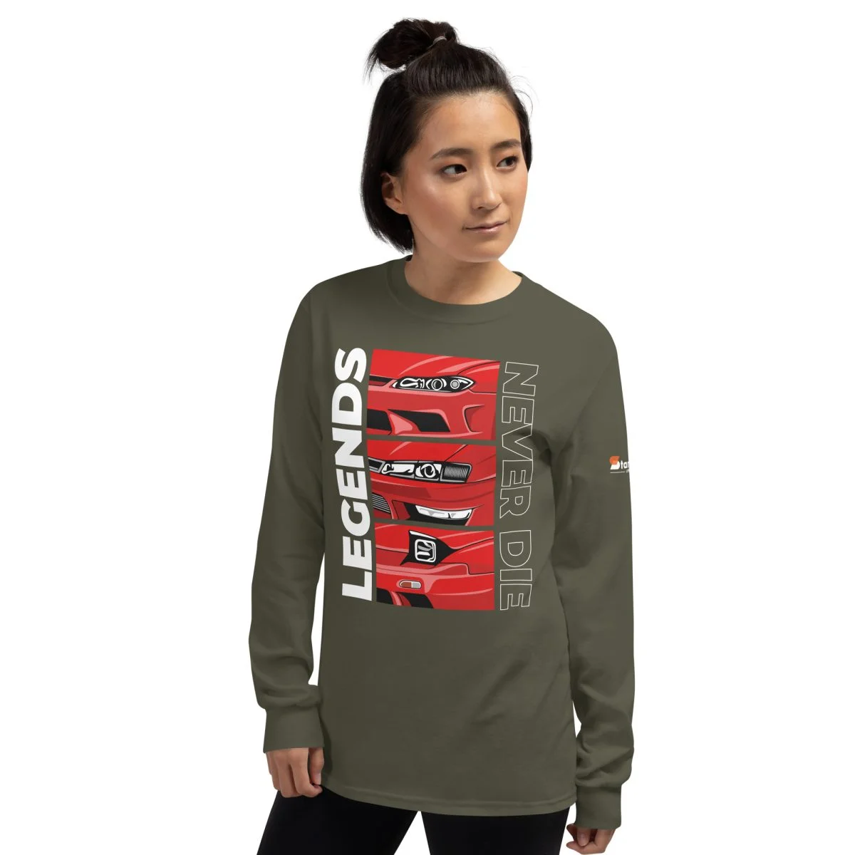 Nissan Silvia 240sx s13 s14 s15 Men’s Long Sleeve Shirt - Image 46