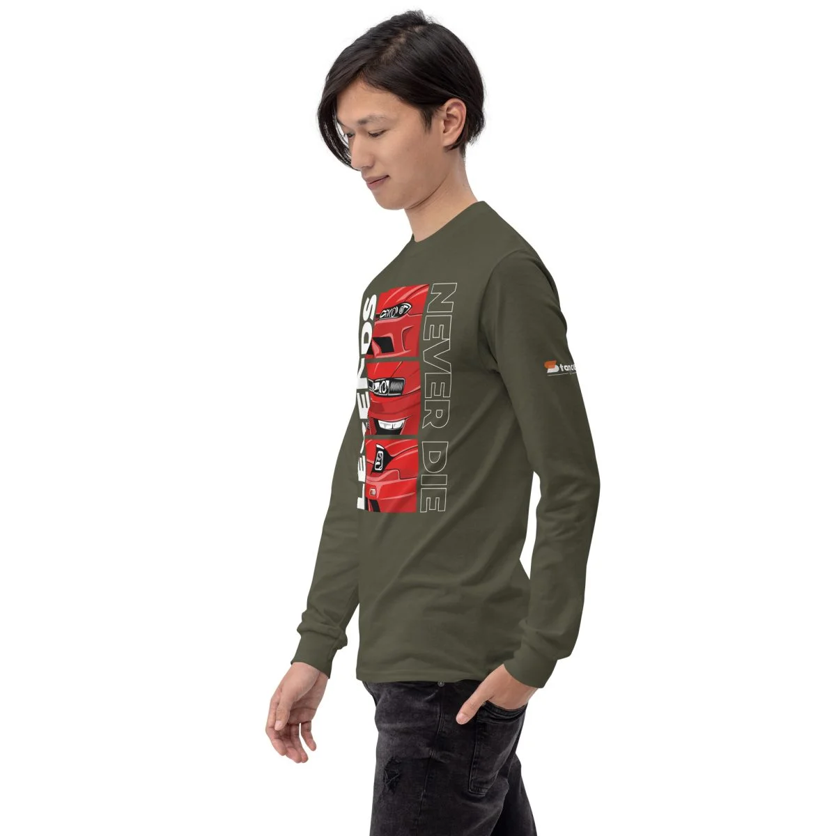 Nissan Silvia 240sx s13 s14 s15 Men’s Long Sleeve Shirt - Image 54