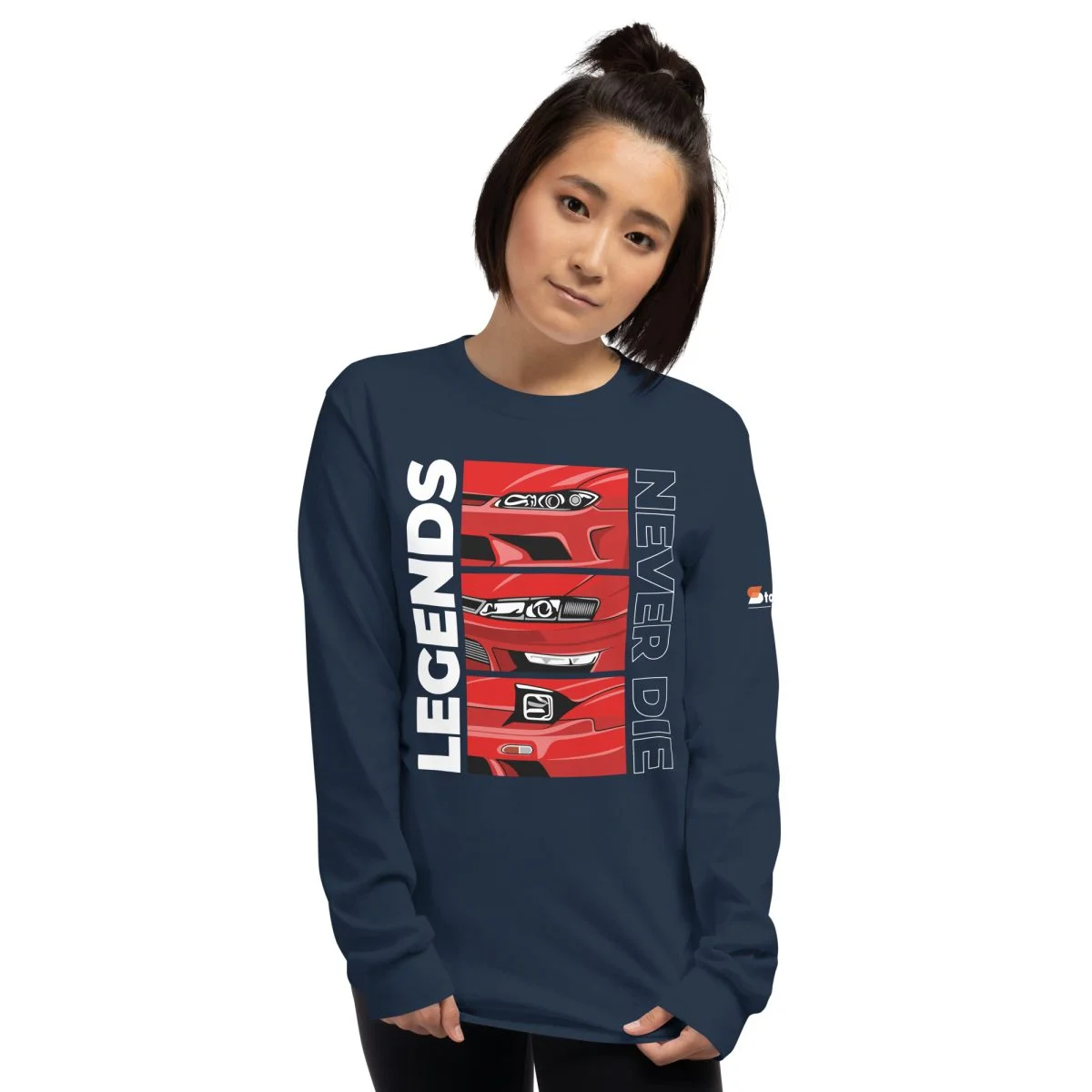 Nissan Silvia 240sx s13 s14 s15 Men’s Long Sleeve Shirt - Image 25