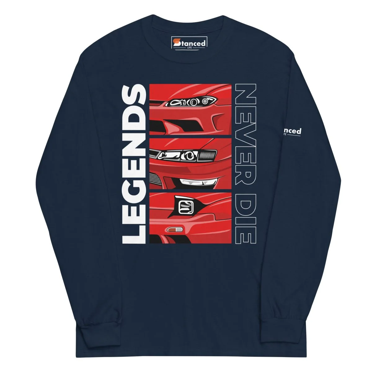 Nissan Silvia 240sx s13 s14 s15 Men’s Long Sleeve Shirt - Image 104