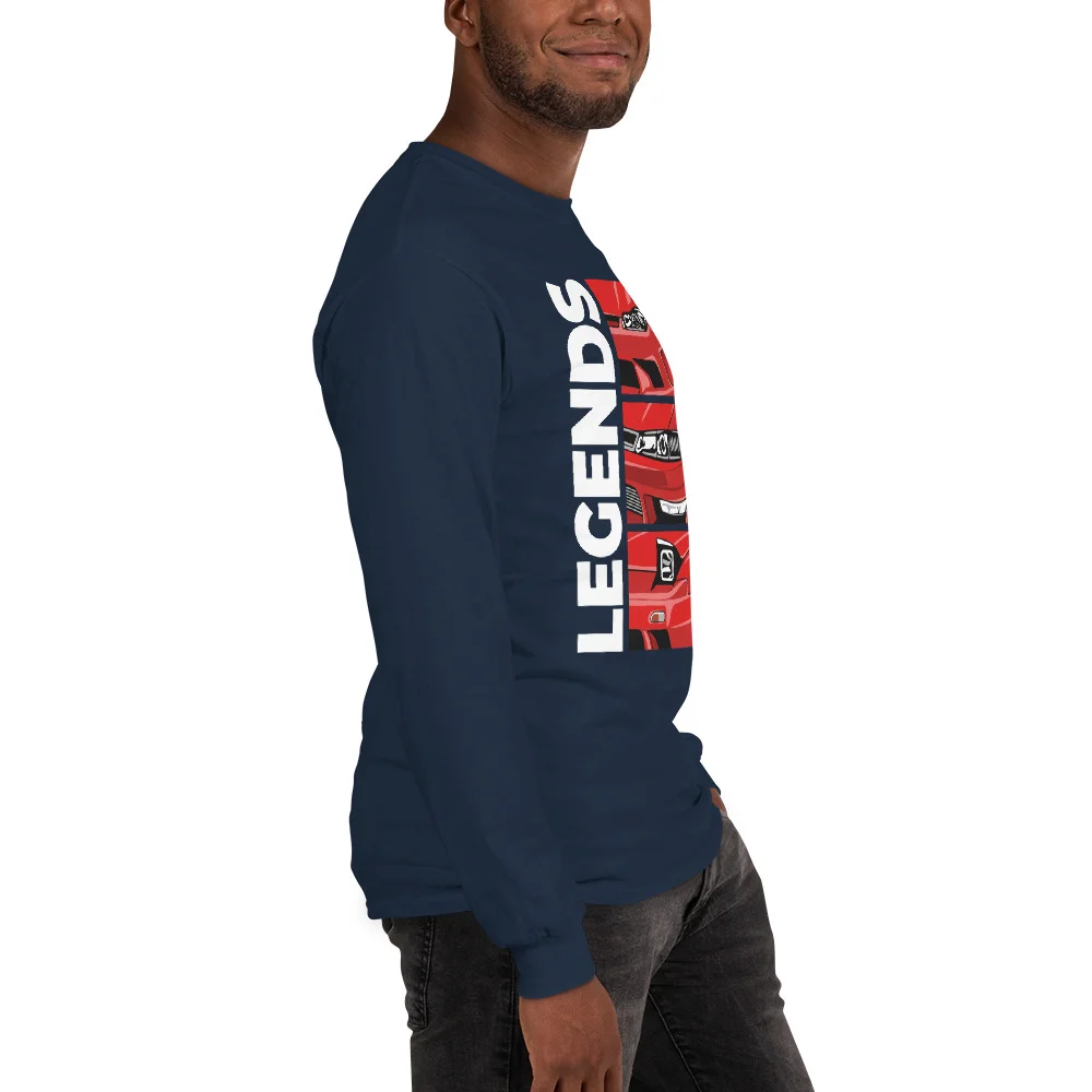 Nissan Silvia 240sx s13 s14 s15 Men’s Long Sleeve Shirt - Image 14
