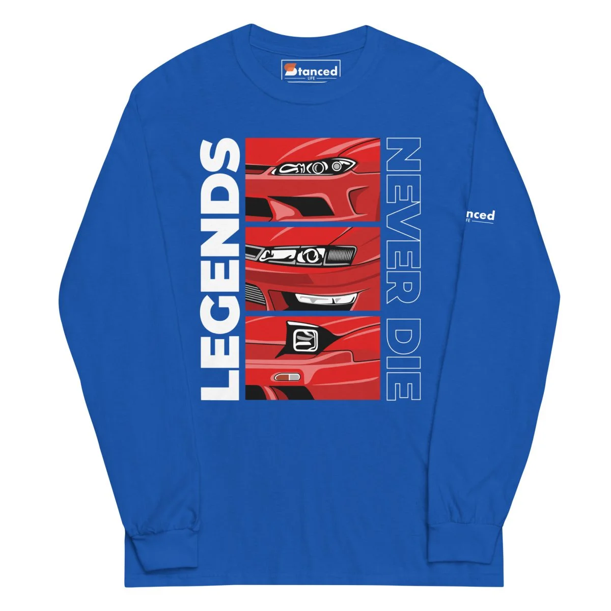 Nissan Silvia 240sx s13 s14 s15 Men’s Long Sleeve Shirt - Image 107