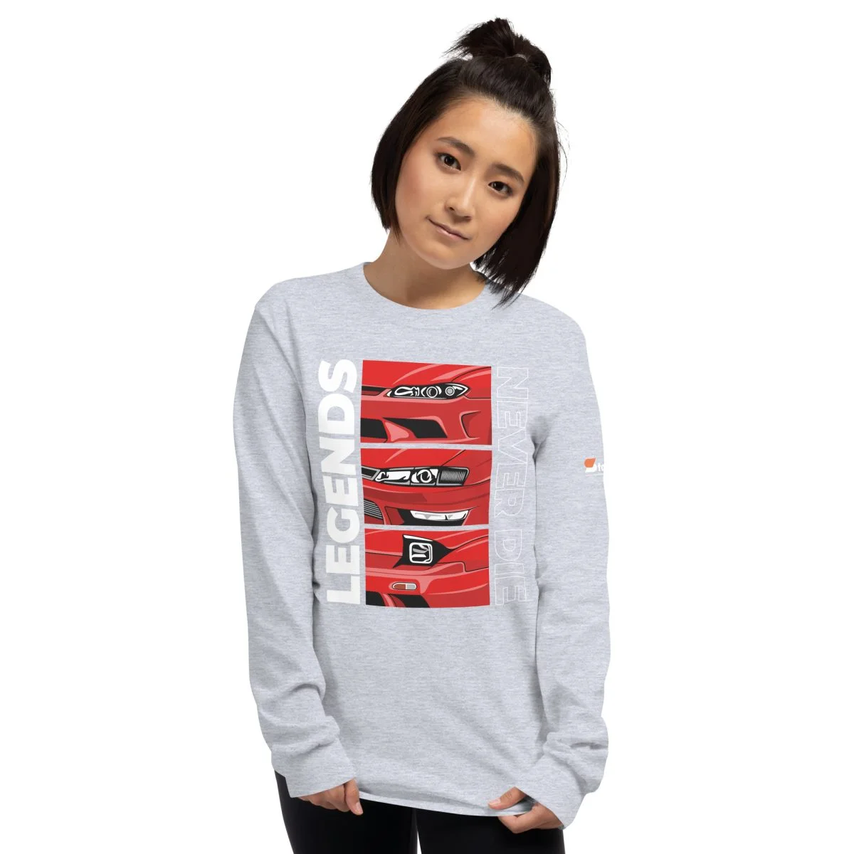 Nissan Silvia 240sx s13 s14 s15 Men’s Long Sleeve Shirt - Image 70