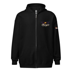 1970 Dodge Charger Unisex Zip Hoodie - Heavy Blend