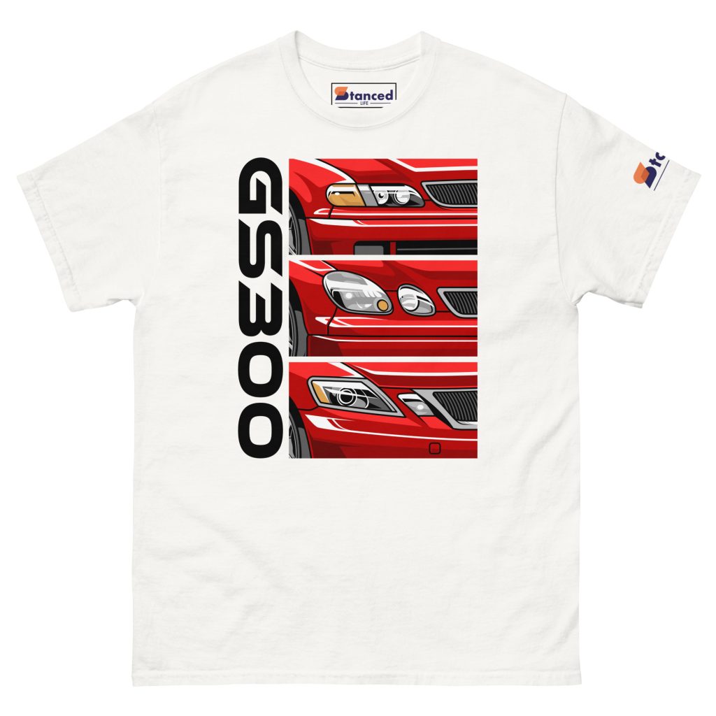 Red Lexus GS300 Generations Tee