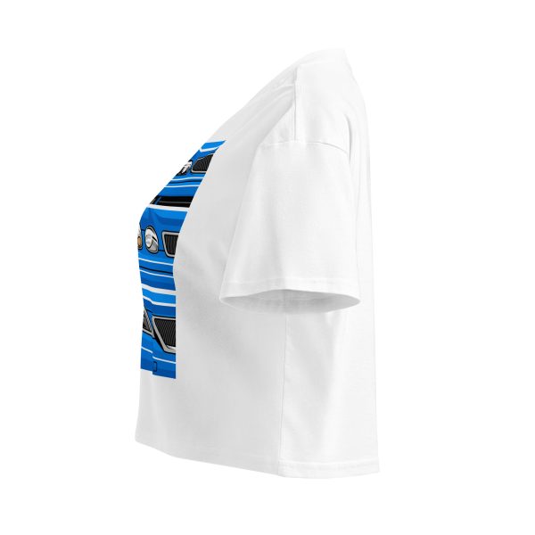 Blue GS300 Generations Women’s White Crop Top